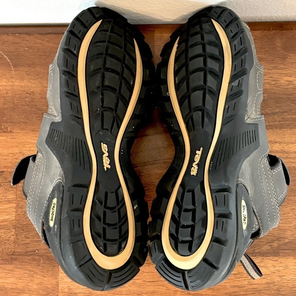 Teva Men's Gray Sport Sandals Forebay 9